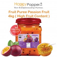 Fruit Puree 4kg Passion (6btl/ctn) BT-FP009 百香果风味果泥