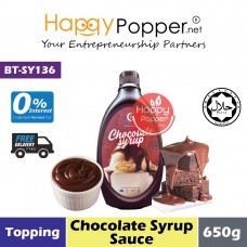 Sauce Chocolate Syrup 650g (12btl/ctn) BT-SY136 - 巧克力酱 650克 Sauce Chocolate Syrup 650g (12btl/ctn) BT-SY136 - 巧克力酱 650克