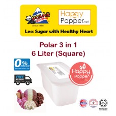 Polar 6 Liter Square 3 in 1
