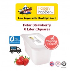 Polar 6 Liter Square Strawberry