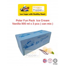 Polar Fun Pack Vanilla Ice Cream 900 ml x 3 pcs