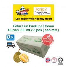 Polar Fun Pack Durian Ice Cream 900 ml x 3 pcs