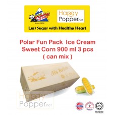 Polar Fun Pack Sweet Corn Ice Cream 900 ml x 3 pcs