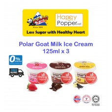 Polar Goat Milk Ice Cream 125ml x 3