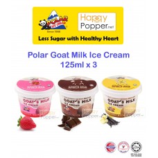 Polar Goat Milk Ice Cream 125ml x 3