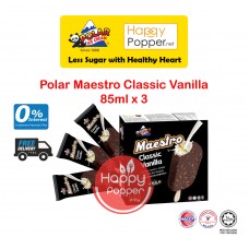 Polar Maestro Classic Vanilla  85ml x 3 pcs