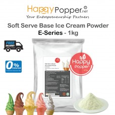 Soft Serve Ice Cream Premix E- Series Base 1kg ( 20/Ctn ) IC-P0014 原味软质冰淇淋1公斤
