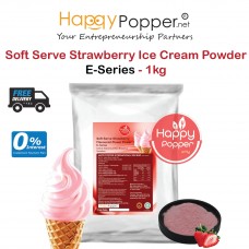 Soft Serve Ice Cream Premix E- Series Strawberry 1kg ( 20/Ctn ) IC-P0015 草莓口味软质冰淇淋1公斤