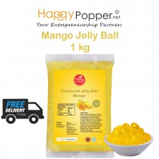Jelly Ball 1kg Mango ( 20/Ctn ) BT-PL012 芒果寒天晶球1公斤