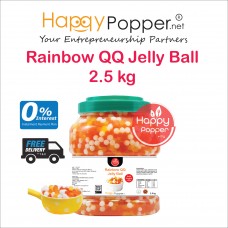 Rainbow QQ Jelly Pearl Ball 2.5 kg ( 6/Ctn ) BT-J0033 3色寒天彩球 2.5公斤