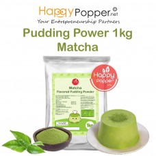 Pudding Powder Matcha flavoured 1kg (20pkt/ctn)  BT-P0025 抹茶风味布丁粉 1公斤