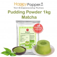 Pudding Powder Matcha flavoured 1kg (20pkt/ctn)  BT-P0025 抹茶风味布丁粉 1公斤