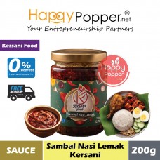 Kersani Sambal Nasi Lemak 200g (24pkt/ctn) SAU-S024 - 椰浆饭参巴酱 200克