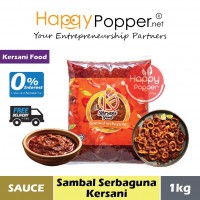 Kersani Sambal Serbaguna 1kg (10pkt/ctn) SAU-S020 - 多用途参巴酱 1公斤