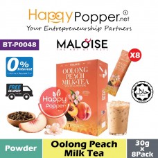 Maloise Oolong White Peach Milk Tea Powder 30g (8pkt/box - 30box/ctn) BT-P0048 - 乌龙白桃奶茶粉 30克