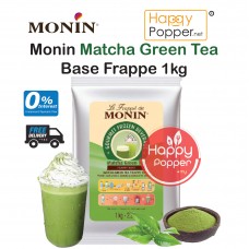 Monin Base Frappe Powder Series - Matcha Green Tea 1kg ( 6/Ctn ) BT-P0013 莫林绿抹茶风味基础冰沙粉1公斤