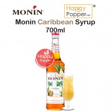 Monin Alcohol Free Flavour Series - Caribbean 700ml ( 6/Ctn ) BT-SY102 莫林加勒比海风味糖酱700ml