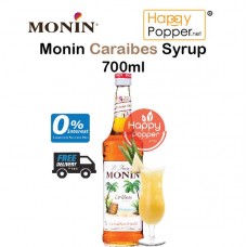 Monin Alcohol Free Flavour Series - Caraibes 700ml ( 6/Ctn ) BT-SY102 莫林加勒比海风味糖酱700ml