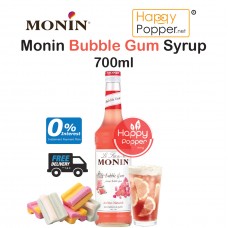 Monin Dolce Series - Bubble Gum Syrup 700ml ( 6/Ctn ) BT-SY092 莫林泡泡糖风味糖酱700ml