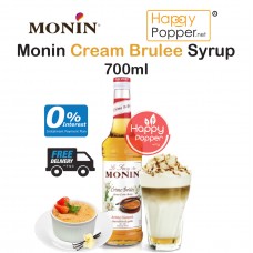 Monin Dolce Series - Cream Brulee 700ml ( 6/Ctn ) BT-SY096 莫林奶油布丁风味糖酱700ml