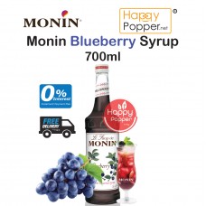 Monin Fruit Series - Blueberry Syrup 700ml ( 6/Ctn ) BT-SY073 莫林蓝莓风味糖酱700ml