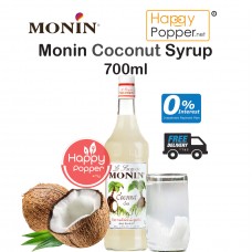 Monin Fruit Series - Coconut Syrup 700ml ( 6/Ctn ) BT-SY075 莫林椰子风味糖酱700ml