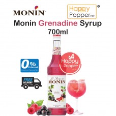 Monin Fruit Series - Grenadine Syrup 700ml ( 6/Ctn ) BT-SY079 莫林红石榴风味糖酱700ml