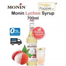 Monin Fruit Series - Lychee Syrup 700ml ( 6/Ctn ) BT-SY082 莫林荔枝风味糖酱700ml