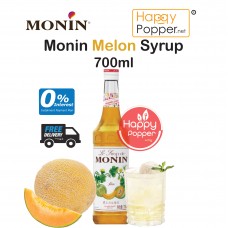 Monin Fruit Series - Melon Syrup 700ml ( 6/Ctn ) BT-SY084 莫林蜜瓜风味糖酱700ml