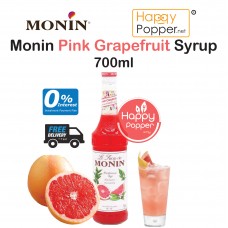Monin Fruit Series - Pink Grapefruit Syrup 700ml ( 6/Ctn ) BT-SY087 莫林粉红葡萄柚风味糖酱700ml