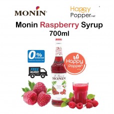 Monin Fruit Series - Raspberry Syrup 700ml ( 6/Ctn ) BT-SY089 莫林覆盆子风味糖酱700ml
