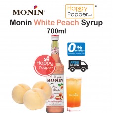 Monin Fruit Series - White Peach Syrup 700ml ( 6/Ctn ) BT-SY091 莫林白桃风味糖酱700ml