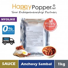 Sauce Anchovy Sambal 1kg (12pkt/ctn) SAU-S010 [221] - 江鱼仔叁巴酱 1公斤