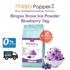 Bingsu Snow Ice Powder Blueberry 1kg (25pkt/ctn) BT-P0035 蓝莓风味雪花冰粉 1公斤