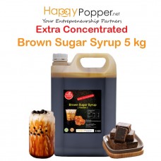Brown Sugar Extra Concentrated Syrup 5kg ( Taiwan ) ( 4/Ctn ) BT-SY002 台湾特浓黑糖糖浆
