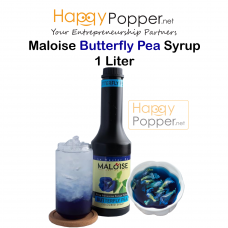 Maloise Butterfly Pea Syrup 1 Liter ( 6Btl / Ctn ) BT-SY030 蝴蝶豆花糖浆1升