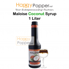 Maloise Coconut Syrup 1 Liter ( 6Btl / Ctn ) BT-SY032 椰子味糖浆1升