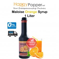 Maloise Orange Syrup 1 Liter ( 6Btl / Ctn ) BT-SY024 橙子味糖浆1升