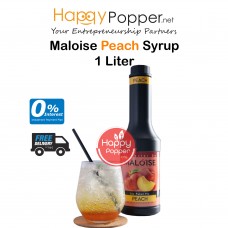 Maloise Peach Syrup 1 Liter ( 6Btl / Ctn ) BT-SY019 水蜜桃糖浆1升