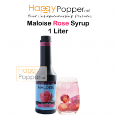 Maloise Rose Syrup 1 Liter ( 6Btl / Ctn ) BT-SY028 红玫瑰糖浆1升