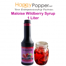 Maloise Wildberry Syrup 1 Liter ( 6Btl / Ctn ) BT-SY034 野莓糖浆1升