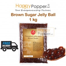 Jelly Ball 1kg ( Brown Sugar ) BT-PL014 黑糖寒天晶球1公斤