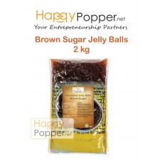 Jelly Ball 2kg Brown Sugar ( 6/Ctn ) BT-PL005 黑糖寒天晶球2公斤