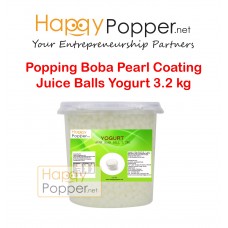 Popping Boba Pearl Coating Juice Balls Yogurt 3.2kg BT-J0002 优格爆爆珠