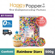 Confetti - Rainbow Stars 500g (20pkt/ctn) BT-TO052 - 彩虹星彩屑 500克 Confetti - Rainbow Stars 500g (20pkt/ctn) BT-TO052 - 彩虹星彩屑 500克
