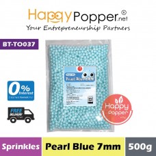 Sprinkles - Pearl Blue 7mm 500g (30pkt/ctn) BT-TO037 - 珍珠蓝糖珠 7毫米 500克