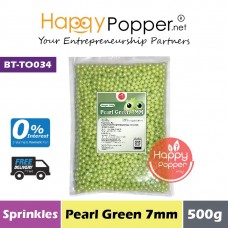 Sprinkles - Pearl Green 7mm 500g (30pkt/ctn) BT-TO034 - 珍珠绿糖珠 7毫米 500克