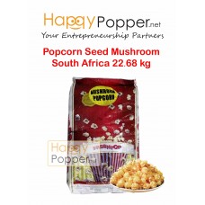 Popcorn Seed Kernel Mushroom Africa 22.68 kg 蘑菇球形爆米花籽粒22.68公斤