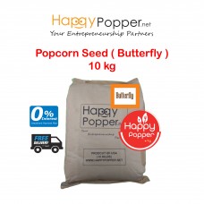 Popcorn Seed ( Happypopper ) Kernel Butterfly 10kg PC-I0032 蝴蝶爆米花籽粒10公斤