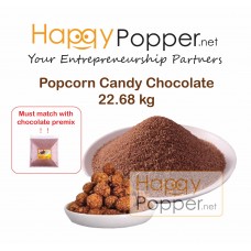 Popcorn Candy Chocolate 22.68 kg PC-I0030 巧克力味专用爆米花糖22.68公斤